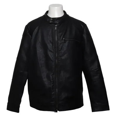 Jacket (Black) from Izco Cotton, Polyester, Polyurethane