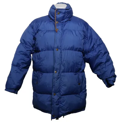 Down jacket (Blue) from One 4 All Down, Feather, Polyamide