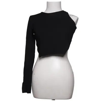 Crop top (Sort) fra Angelica Blick x NA-KD Elastan, Polyamid, Viscose