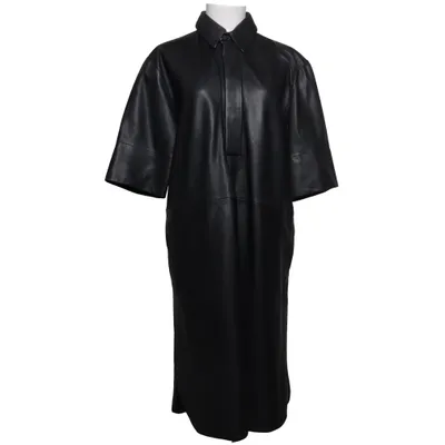 Läderklänning (Svart) från Second Female Skinn