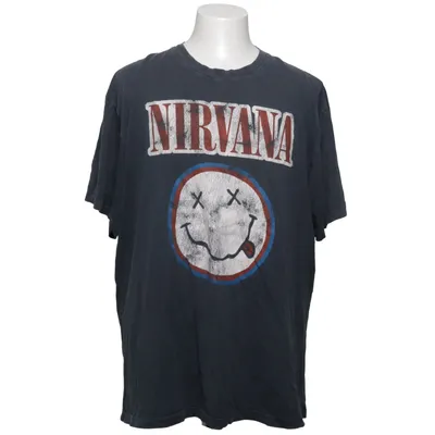T-shirt (Gris) de Nirvana Coton