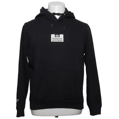 Hoodie (Black) from Weekend Offender Cotton, Polyester