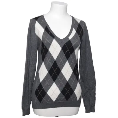Pullover (Grau, Schwarz, Weiß) von Massimo Dutti Woman Kaschmir, Baumwolle, Seide