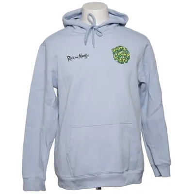 Hoodie (Blue, Multicolored) from H&M Cotton, Polyester