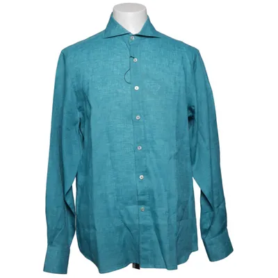 Chemise (Bleu) de Canali Lin