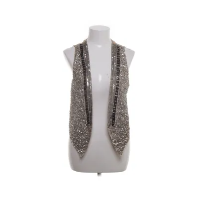 Vest (Beige, Multicolored) from Ella Singh Polyester