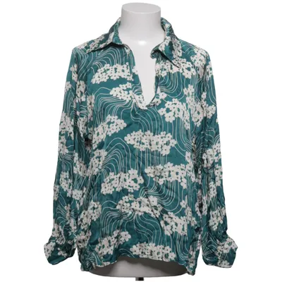 Bluse (Grøn, Hvid, Flerfarvet) fra Monday Afternoon Silke, Viscose