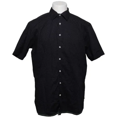 Chemise à manches courtes (Noir, Blanc) de Jack's Sportswear Coton, Polyester