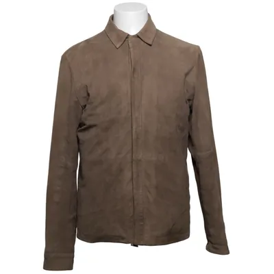 Læderjakke (Beige, Brun) fra Selected Homme