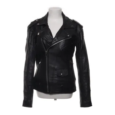 Bikerjacka (Svart) från Deadwood Polyester, Skinn