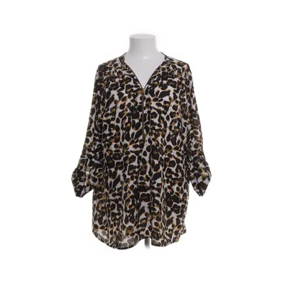 Topp (Svart, Vit, Flerfärgad) från Plus Polyester