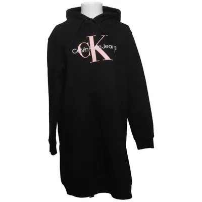 Hoodiekjole (Sort) fra Calvin Klein Jeans