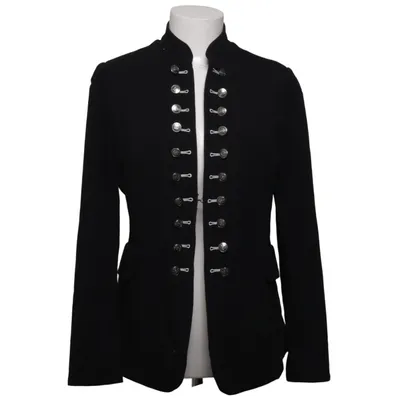 Blazer (Sort) fra Chica London Bomuld, Elastan