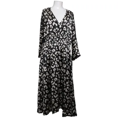 Robe longue (Noir, Blanc) de Pernilla Wahlgren Design Polyester