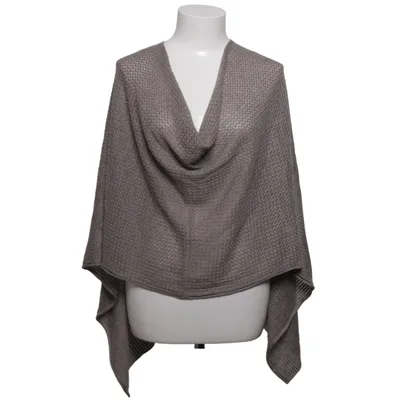 Poncho (Grå) fra Comma Viscose
