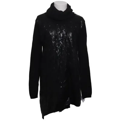 Turtleneck (Black, Gray) from Aprico Cashmere, Cotton, Polyamide, Viscose, Wool