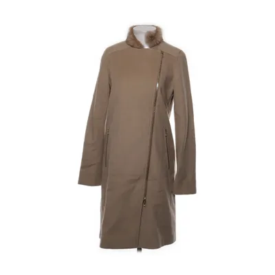 Manteau (Beige) de St Emile Acétate, Cachemire, Cupro