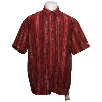 Short sleeve shirt (Red, Multicolored) from Point Zero Polyester