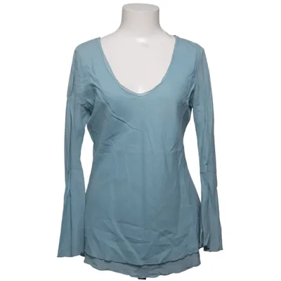 Top (Blauw) van European Culture Katoen