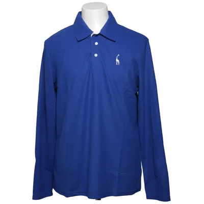 Maillot de rugby (Bleu) de Aiopeson Coton, Polyester