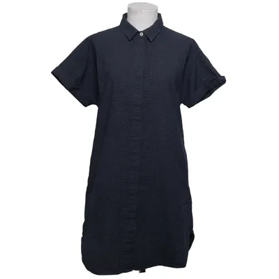 Robe chemise (Bleu, Blanc) de Mela Coton biologique