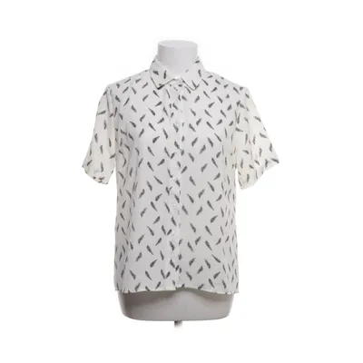 Kortärmad skjorta (Vit, Svart) från By Clara Paris Polyester