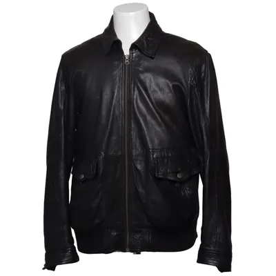 Läderjacka (Svart) från Human Scales Skinn, Polyester