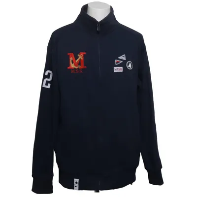 Träningsjacka (Blå) från Marine Scandinavian Sportswear Bomull, Polyester