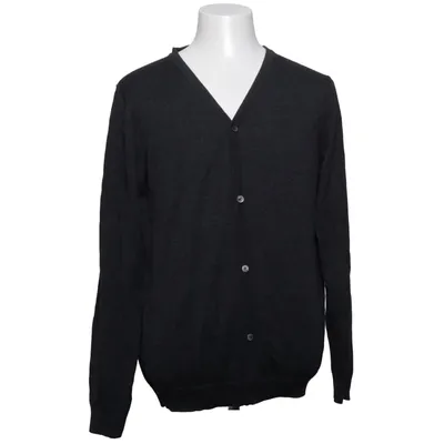 Cardigan (Gris) de Nobel League Acrylique, Coton