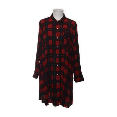 Blousejurk (Rood, Zwart) van Janina Curved Viscose