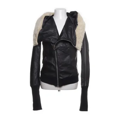Leather jacket (Black) from Pelechecoco Leather, Polyester