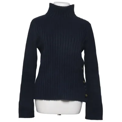 Rollkragenpullover (Blau) von GANT Woman Baumwolle
