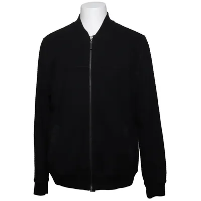 Bomber jacket (Black) from Clipper Acrylic, Wool
