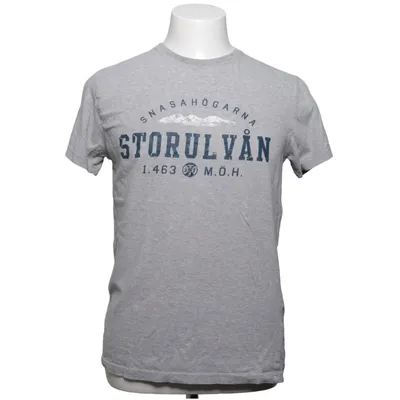 T-shirt (Grå) fra Svenska Turistföreningen Økologisk bomuld