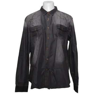 Jeanshemd (Grau) von Coofandy Baumwolle, Polyester