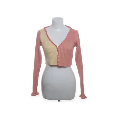 Cardigan (Pink, Gul) fra Hanna Schönberg x NA-KD Akryl, Bomuld
