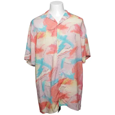Chemise à manches courtes (Rouge, Multicolore) de On Vacation Viscose