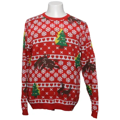 Christmas sweater (Red, White, Multicolored) from Shine Original Cotton
