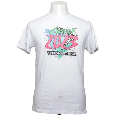 T-shirt (Blanc, Multicolore) de Next Level Apparel Coton