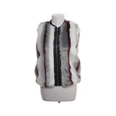 Vest (Gray, Multicolored) from Jus D'Orange Acrylic, Polyester