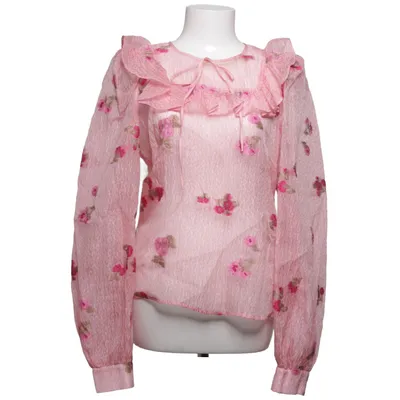 Blus (Rosa, Flerfärgad) från Custommade Polyamid, Polyester, Silke