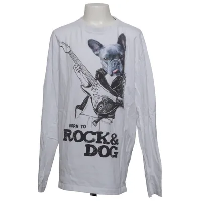 Långärmad t-shirt (Vit) från Zara Boys Bomull