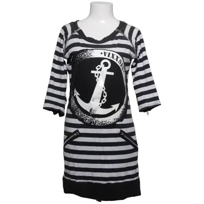 Dress (Black, White) from Vixxsin Cotton