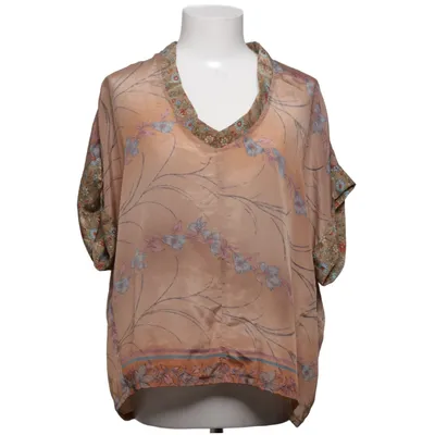Top (Multicolored, Brown) from Gossip Silk