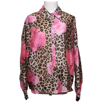Bluse (Pink, Brun, Sort) fra Cras Genanvendt polyester