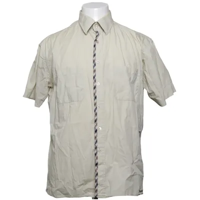 Kortärmad skjorta (Beige) från Aquascutum Bomull
