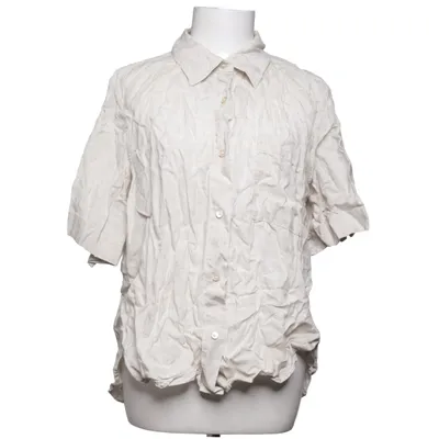 Short sleeve shirt (Beige) from Arket Linen
