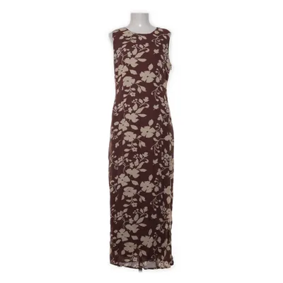 Långklänning (Brun, Vit) från Camera Acetat, Viskos