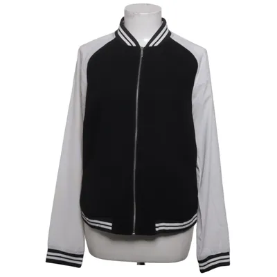Veste universitaire (Noir, Blanc) de Aniston Polyester