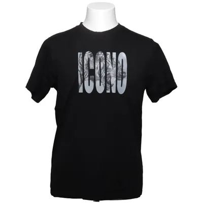 T-shirt (Noir) de Icono Coton